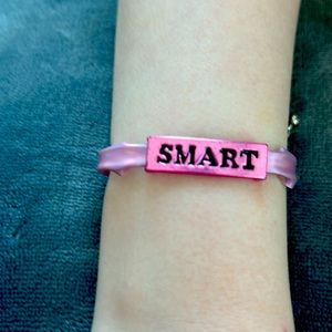 Pink kids smart bracelet